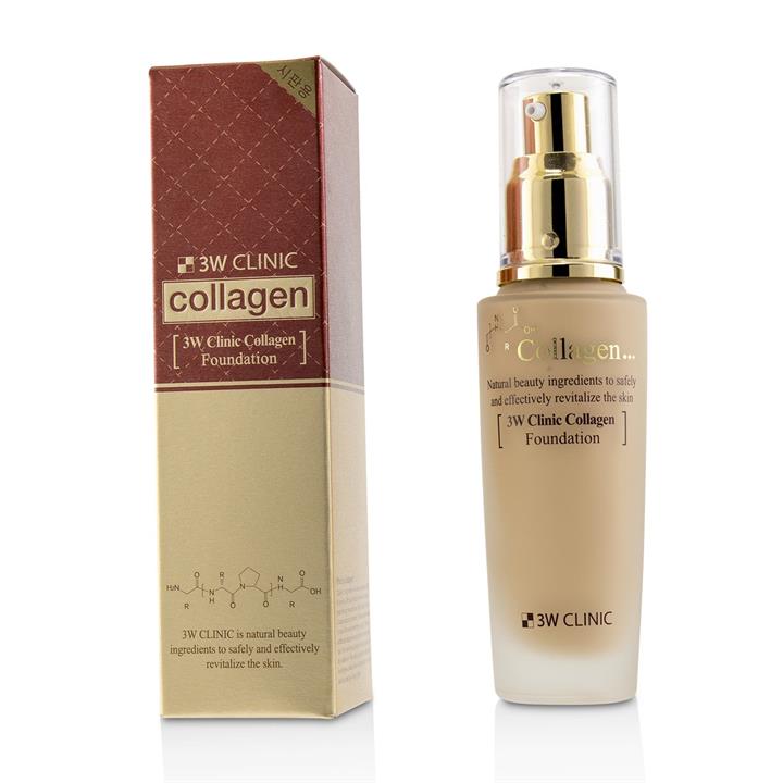 3W Clinic Collagen Foundation – # 23 (Natural Beige)  50ml/1.67oz