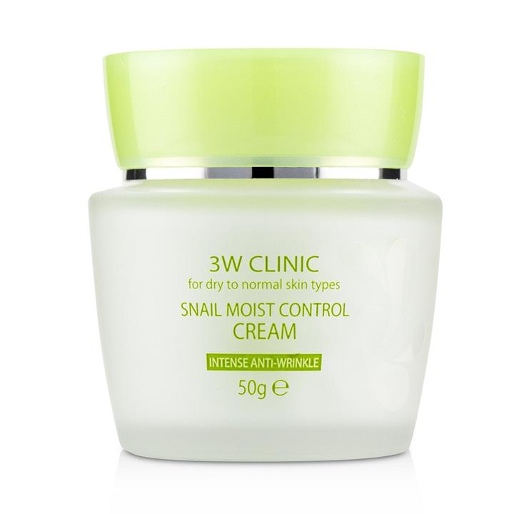 3W Clinic | Snail Moist Control Cream (Intensive Anti-Wrinkle)