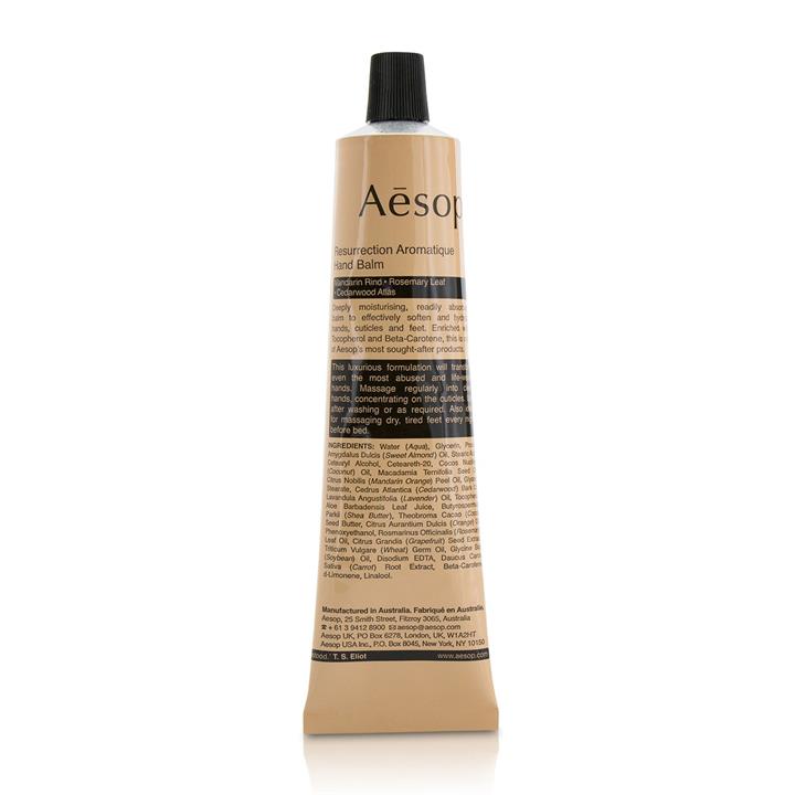 Aesop Resurrection Aromatique Hand Balm (Tube)