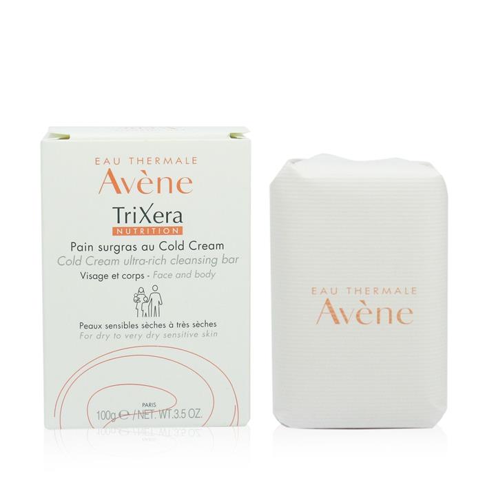 Avene TriXera Nutrition Cold Cream Ultra-Rich Face & Body Cleansing Bar