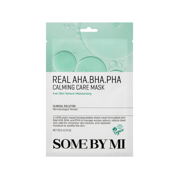 SOME BY MI Real AHA-BHA-PHA Calming Care Mask