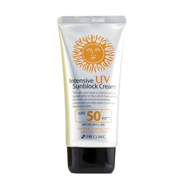 Intensive UV Sunblock Cream SPF50+ | 3W Clinic