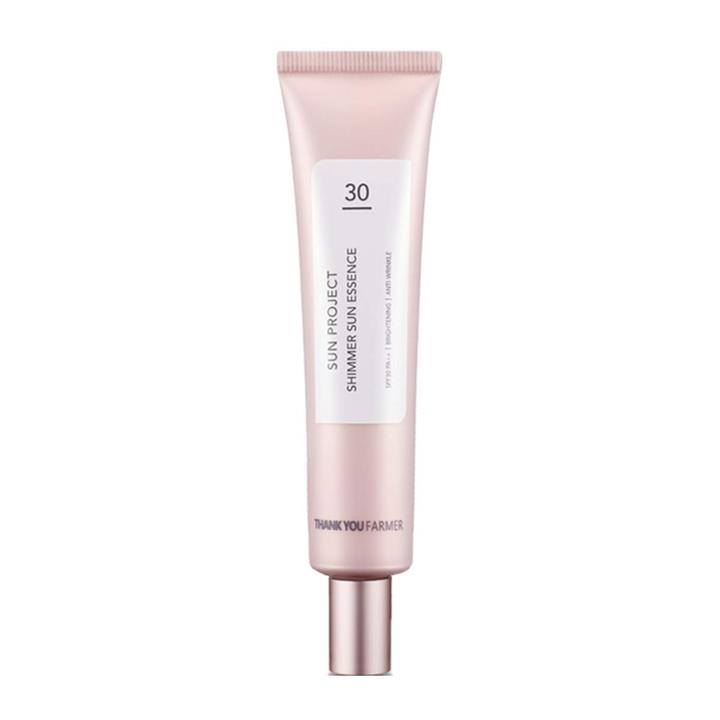 THANK YOU FARMER Sun Project Shimmer Sun Essence SPF30+
